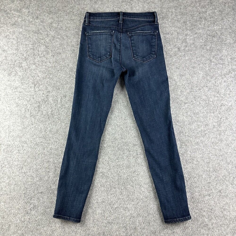 J Brand Jeans Womens 26 Blue Sabotage Dark Wash Skinny Stretch Denim Preppy* - Picture 6 of 16